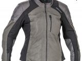 Halvarssons Arvika Lady Textile Motorcycle Jacket Black Grey