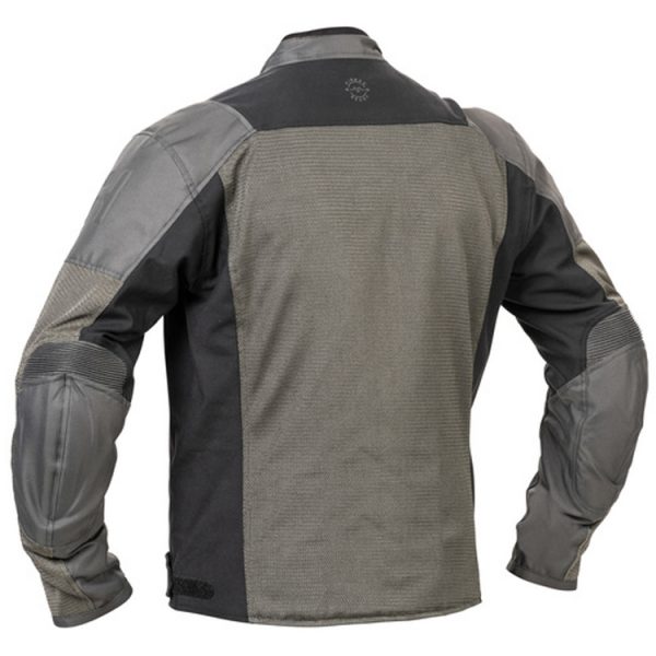 Halvarssons Arvika Textile Motorcycle Jacket Black Grey