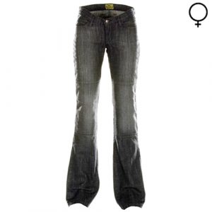 Draggin Jeans Ladies Motorcycle Jeans Minx Grey Size 10
