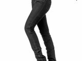 Draggin Jeans Twista Ladies Motorcycle Jeans Black