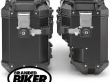 Givi OBKE3733BPack2 Trekker Evo Outback Panniers Pair Black 37L 33R