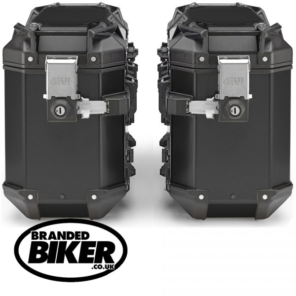 Givi Trekker Outback Evo Panniers Black 37 Litre Pair