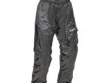 Lindstrands Sidvallen Waterproof Motorcycle Over Trousers Black