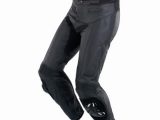 Spidi Unit Leather Motorcycle Trousers Black Size 28