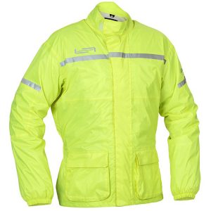 Lindstrands Sidvallen Waterproof Motorcycle Over Jacket Yellow