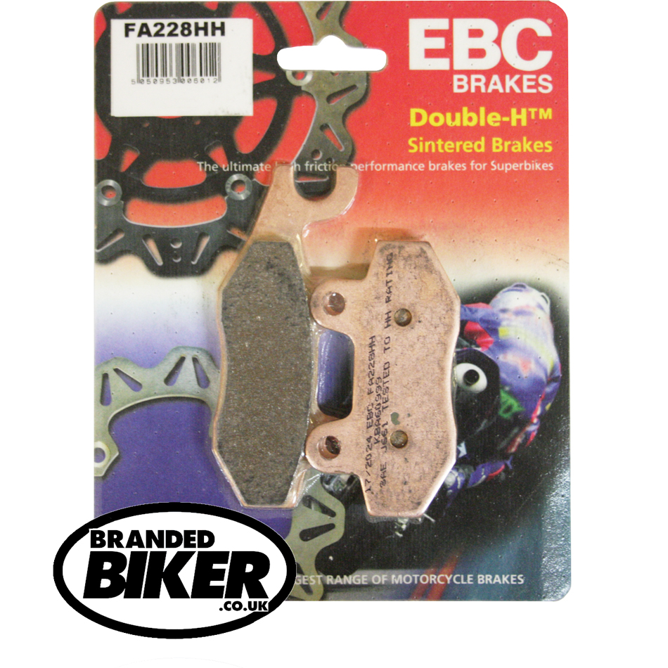 EBC FA228HH Front Brake Pads Royal Enfield Electra 500 EFI 2009 to 2014