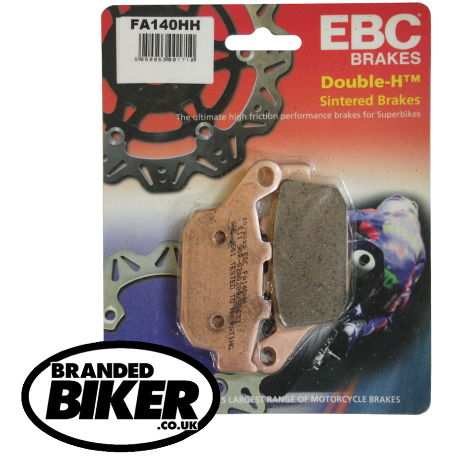 EBC FA140HH Rear Brake Pads Triumph Street Triple R 675 2009 to 2012