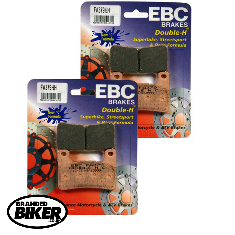 Pyramid Parts Front Brake Pads (2 Pairs) For Kawasaki Z1000 SX ABS 2011-2019