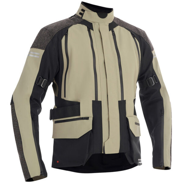 Halvarssons Dalen Textile Laminated Motorcycle Jacket Khaki