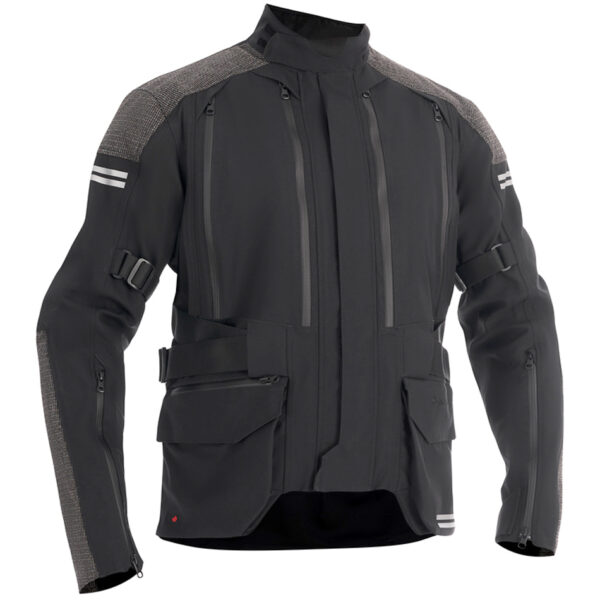 Halvarssons Dalen Textile Laminated Motorcycle Jacket Black