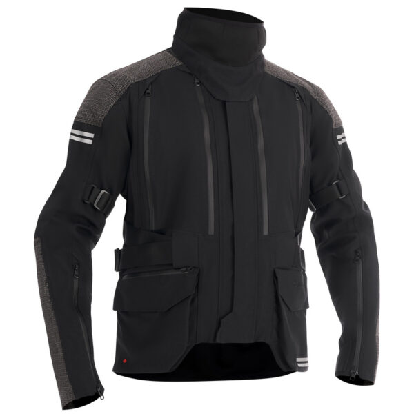 Halvarssons Dalen Textile Laminated Motorcycle Jacket Black