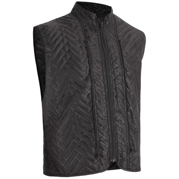 Lindstrands Storbo Laminated Motorcycle Jacket Light Grey Black