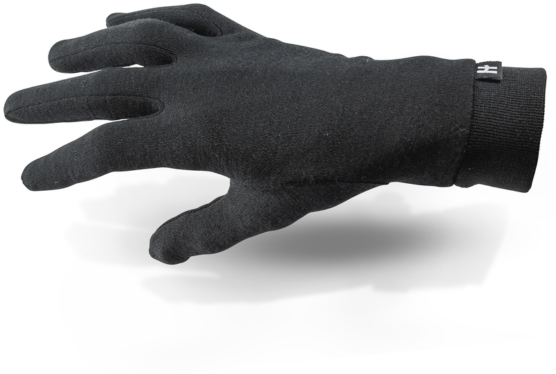 Halvarssons Wool Undergloves Black