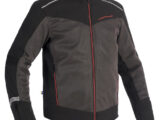 Lindstrands Delsbo Mesh Textile Motorcycle Jacket Black Grey