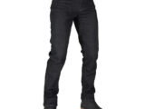 MotoJean Motorcycle Jeans Straight Black Short Leg