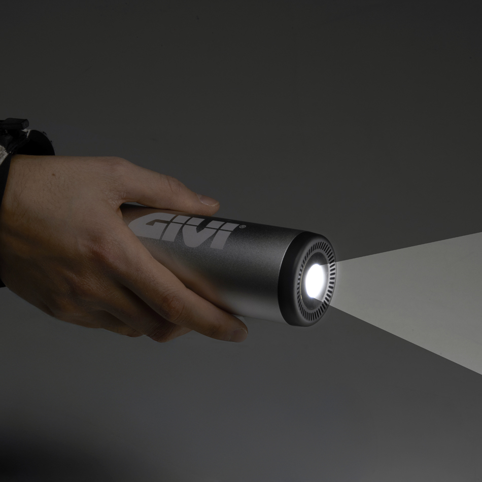 Givi S502 Rechargeable Battery Powered Tyre Inflator and Torch