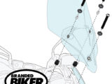 Givi D6428KIT Motorcycle Screen Fitting Kit