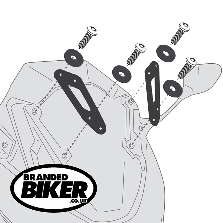Support Moto GIVI 1111KIT – Pièce De Fixation Pour Accessoires Moto | Montage Par Professionnel Recommandé
