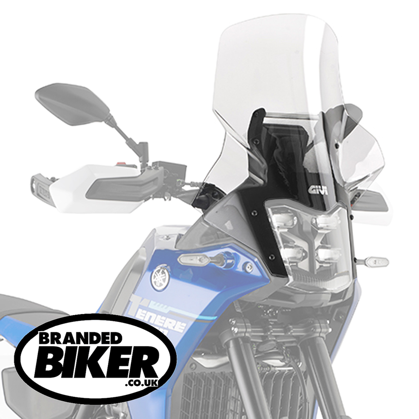 Givi D2174ST Clear Motorcycle Screen Yamaha Tenere 700 2025 on