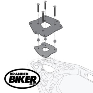 Givi SR5136 Rear Rack Carrier BMW C400 GT 2019 to 2024