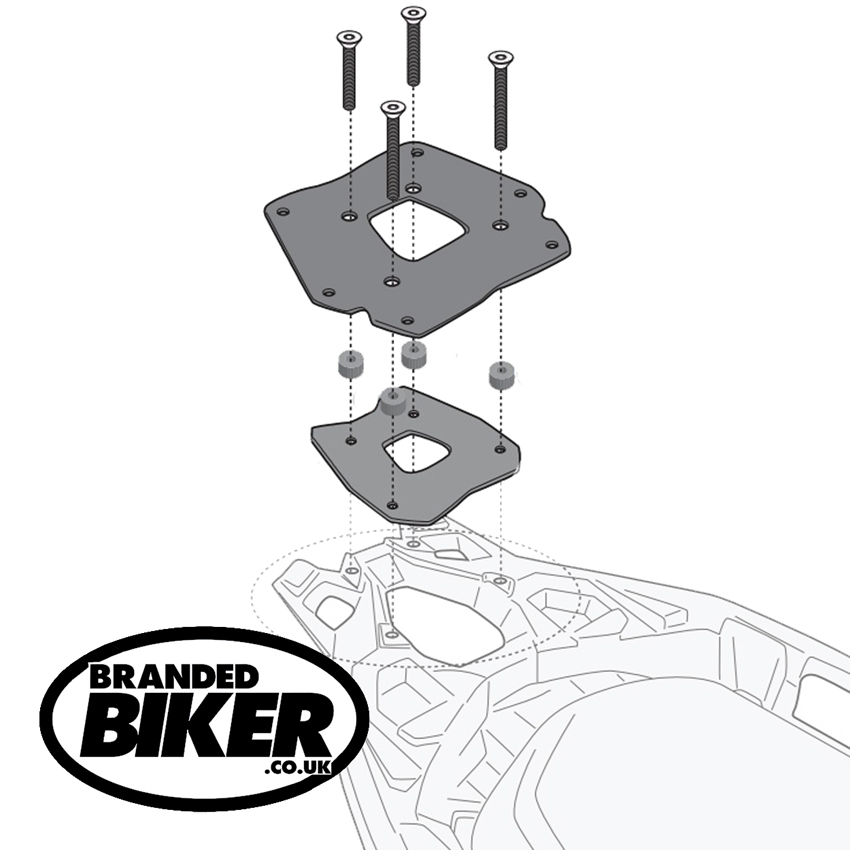 Givi SR5136 Rear Rack Carrier BMW C400 GT 2019 to 2024
