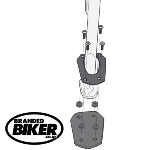 Givi ES9254 Sidestand Extension Voge Brivido 300 R 2020 to 2023