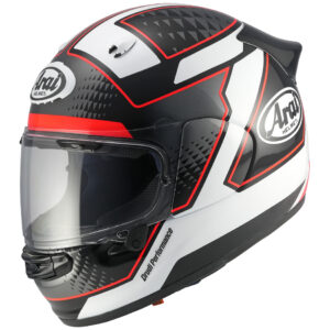 Arai Quantic Motorcycle Helmet Giu Red