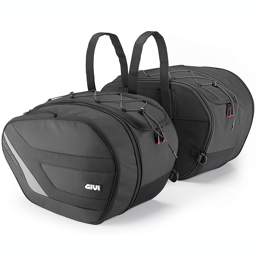 Givi EASY10 Throw Over Expandable Motorcycle Panniers 35 Litre
