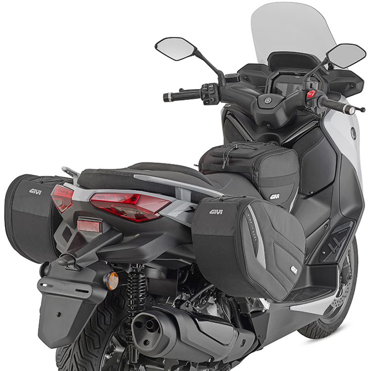 Givi EASY11 Throw Over Expandable Motorcycle Panniers 25 Litre