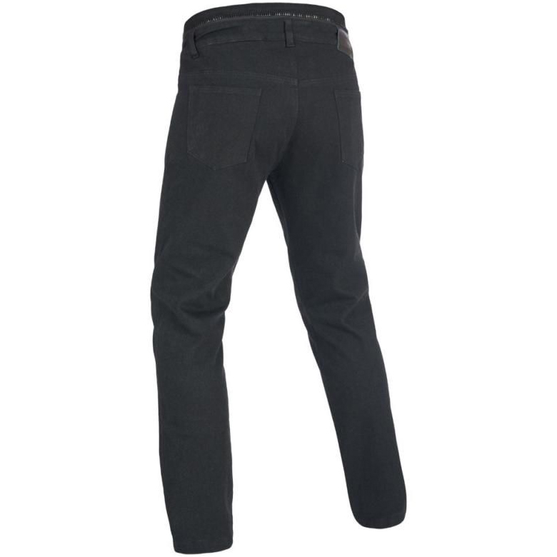 Halvarssons Rogen Stretch Motorcycle Jeans Black Short Leg