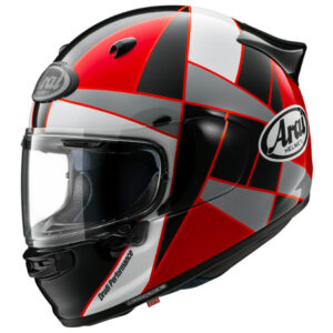 Arai Quantic Motorcycle Helmet Peak Red