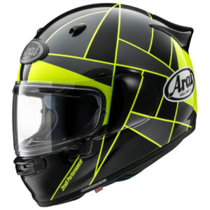 Arai Quantic Motorcycle Helmet Peak Yellow