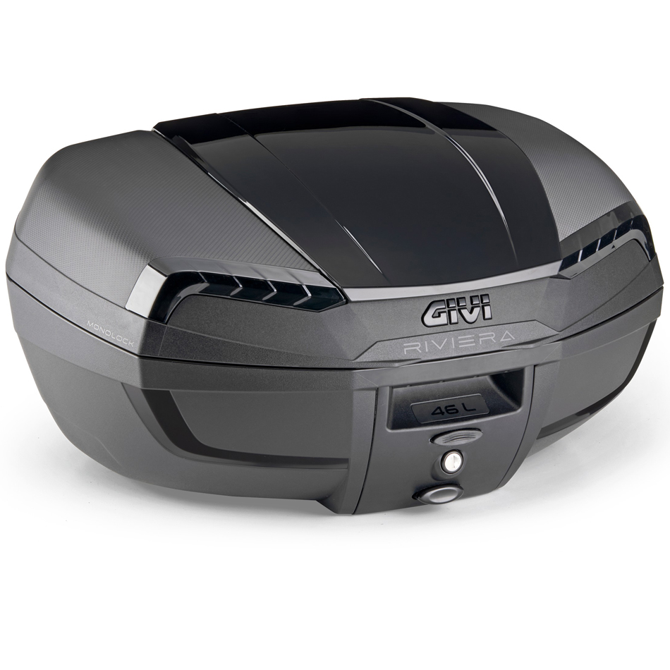 Givi E46 NB Riviera Monolock Top Box 46 Litre Black Edition