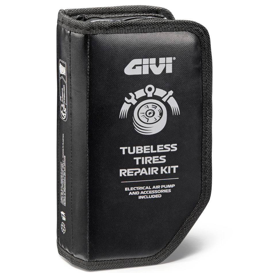 Givi S451 Motorcycle Tubeless Tyre Repair Kit with Compressor outer view