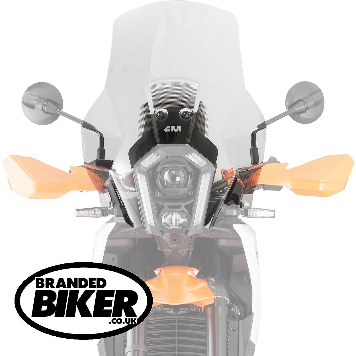 Givi D7718ST Clear Motorcycle Screen KTM 390 Adventure X R 2025 on